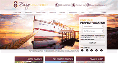 Desktop Screenshot of bargeconnection.com