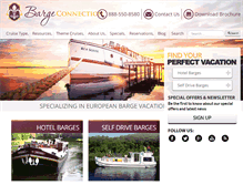 Tablet Screenshot of bargeconnection.com